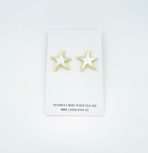 STARFISH STUD - Lemon-gold